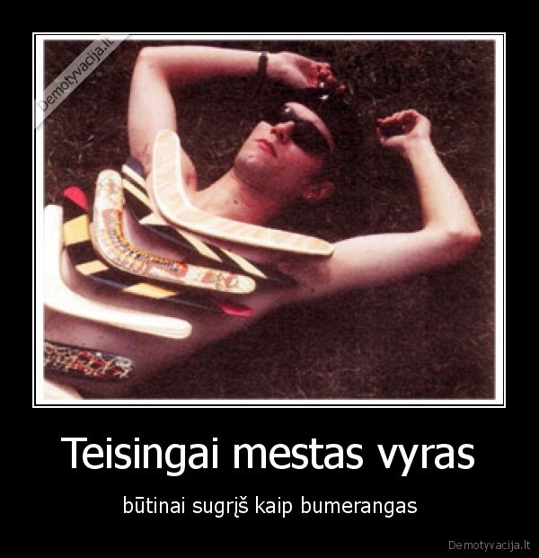 bumerangas,vyras,meile