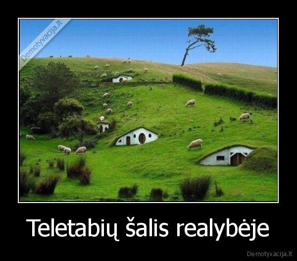 Teletabių šalis realybėje