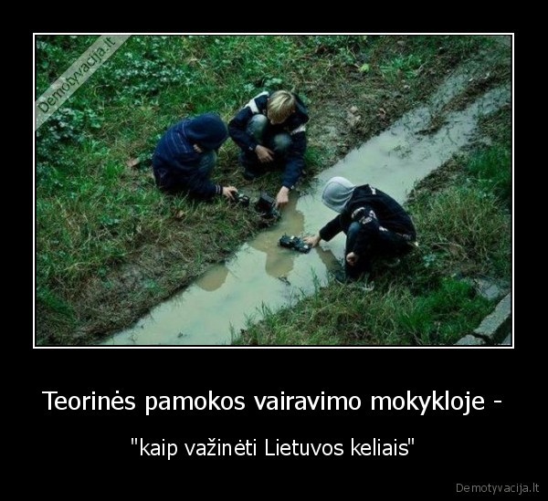 keliai,vazineti,teorija
