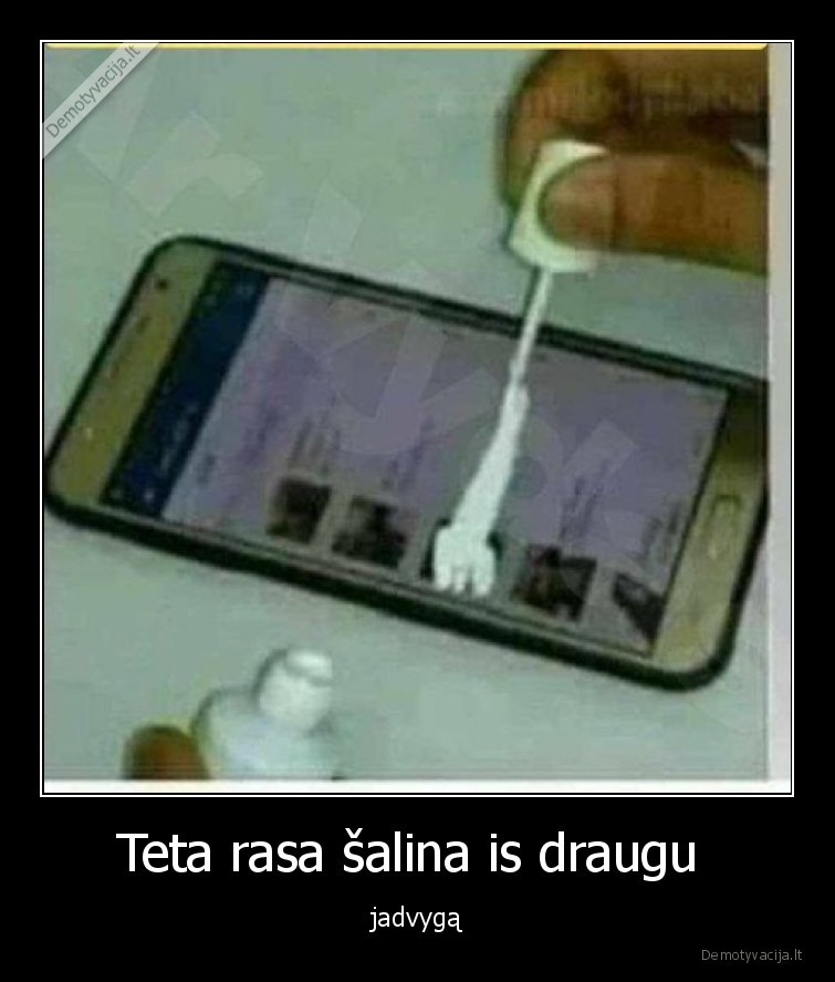 Teta rasa šalina is draugu 