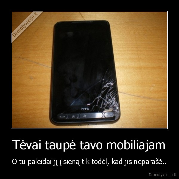 Tėvai taupė tavo mobiliajam