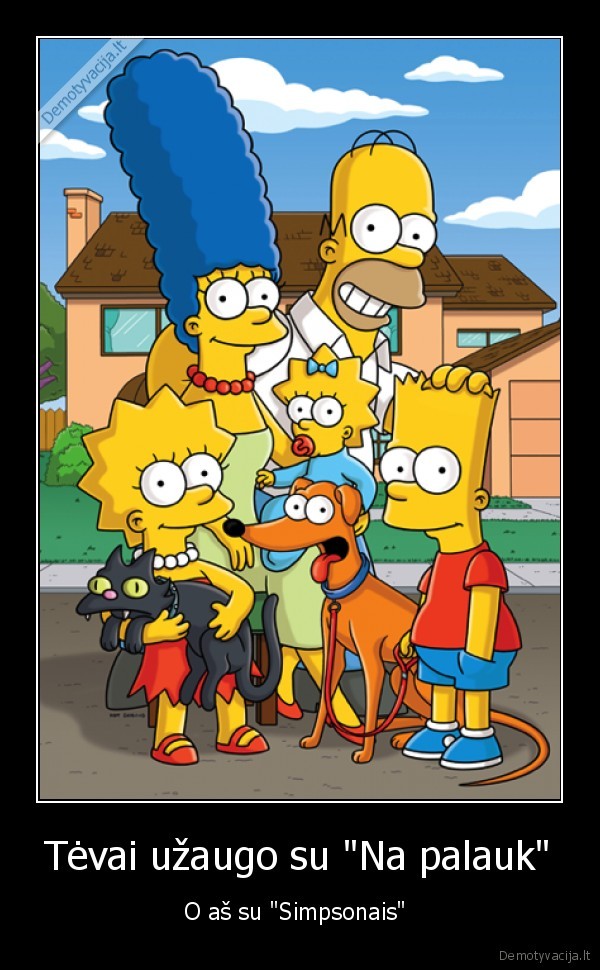 na, palauk,simpsonai,animacija