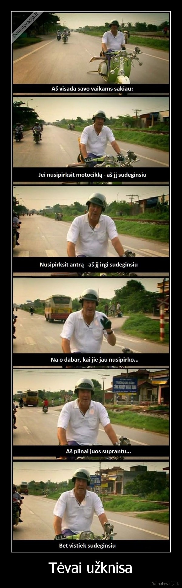 Tėvai užknisa