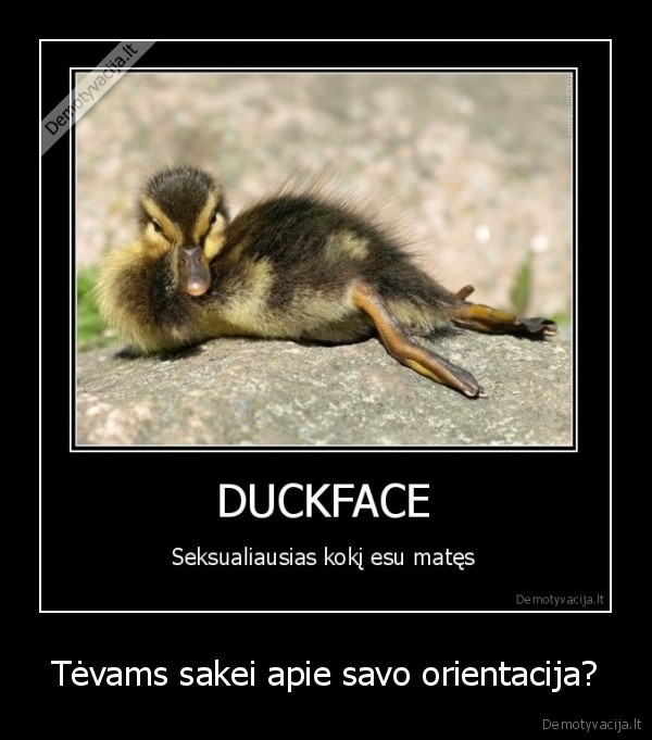 Tėvams sakei apie savo orientacija?