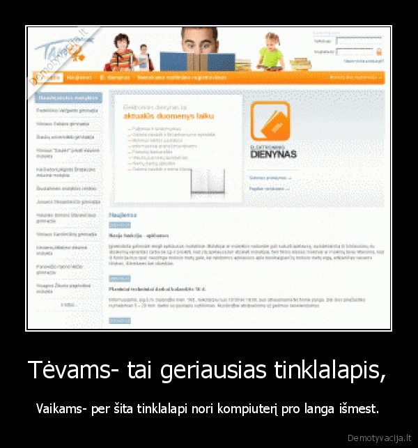 Tėvams- tai geriausias tinklalapis,