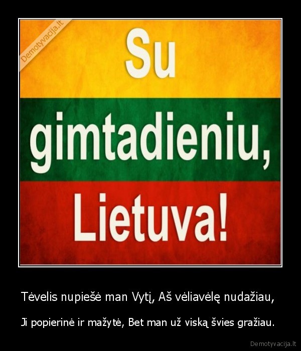 lietuva,gimtadienis,veliava