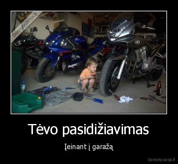 Tėvo pasidižiavimas