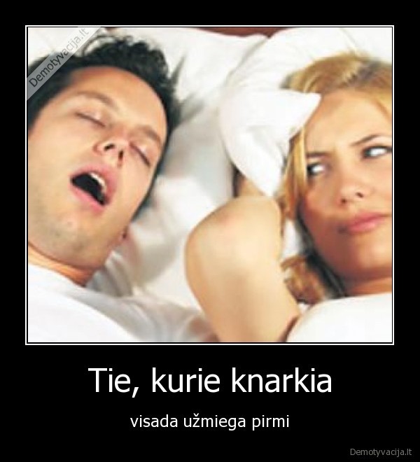 miegas,knarkimas