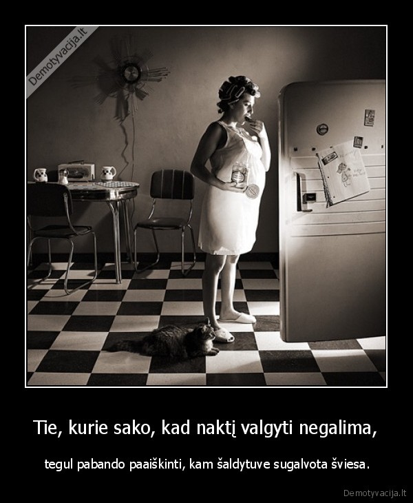 saldytuvas,valgyti,negalima,pabandyti,naktis,sviesa