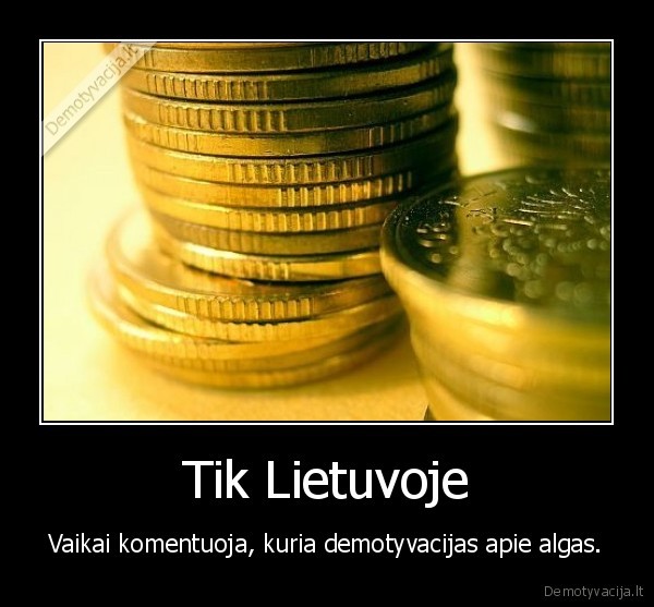 vaikai, algos