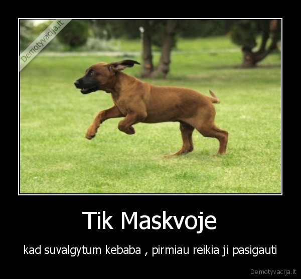 Tik Maskvoje