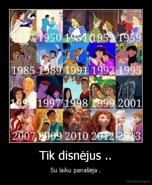 Tik disnėjus ..