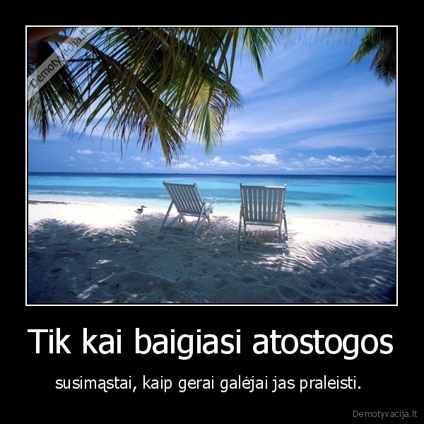 atostogos