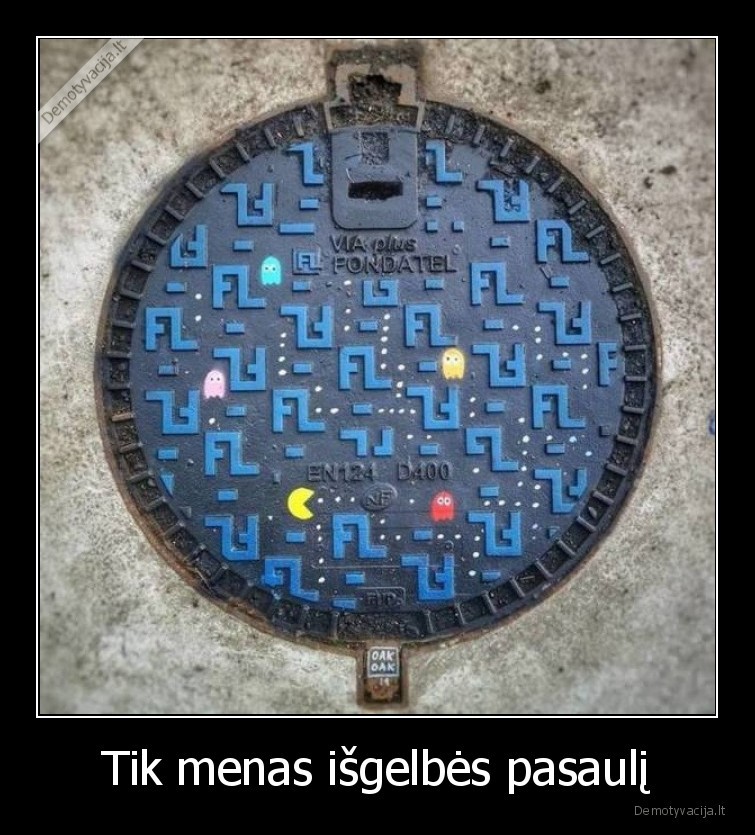 menas,gatve,pacmanas