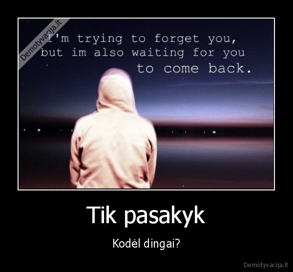 Tik pasakyk