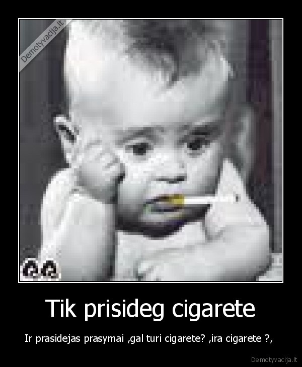 Tik prisideg cigarete