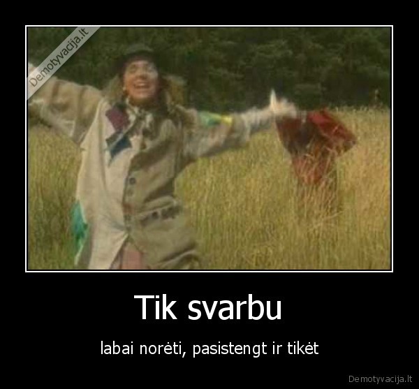 Tik svarbu