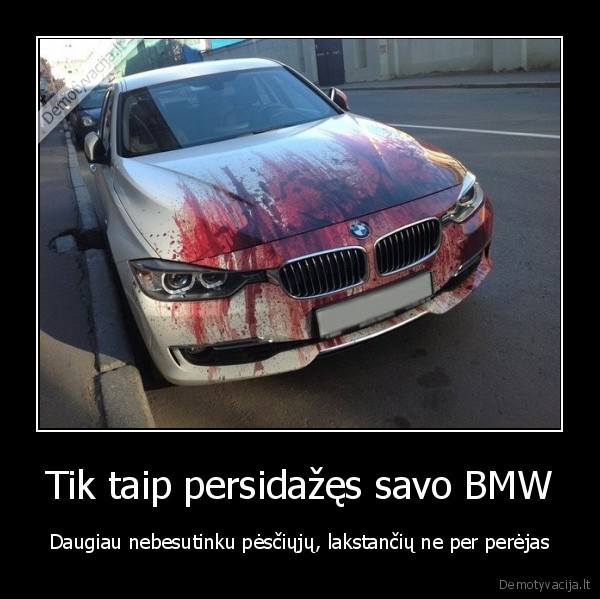 bmw,kraujas,kruvina, masina