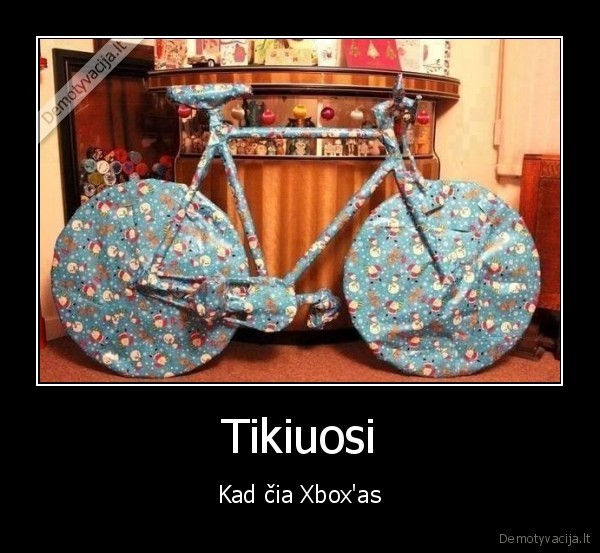 xbox, kompiuteris,dviratis, dovanu