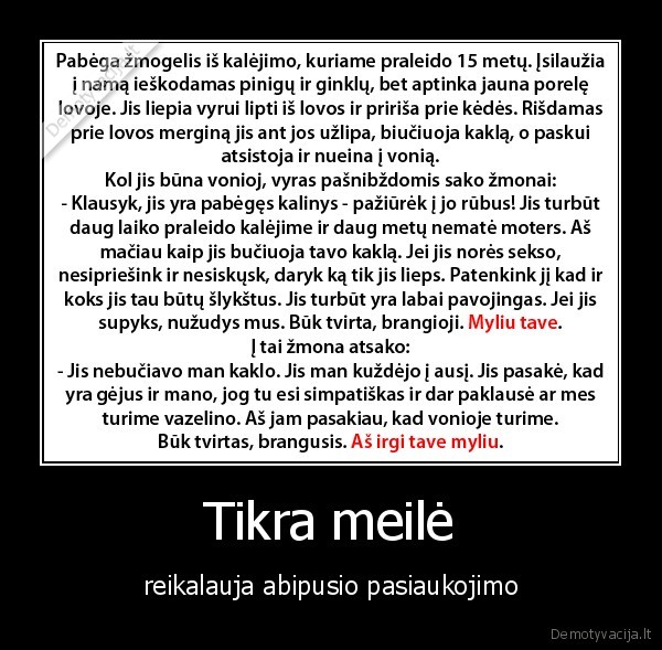 Tikra meilė
