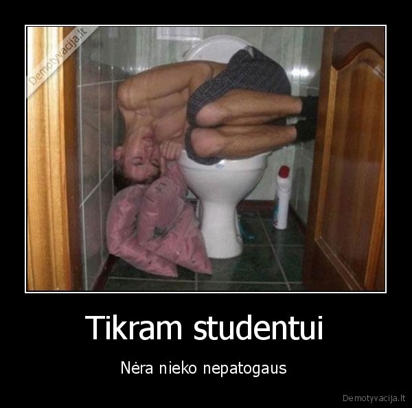 Tikram studentui