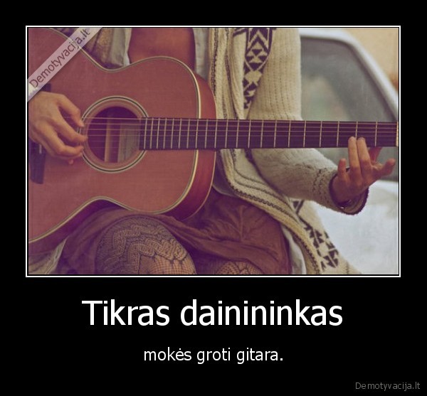 Tikras dainininkas
