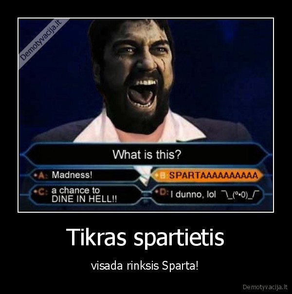 Tikras spartietis