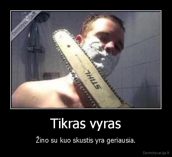 Tikras vyras