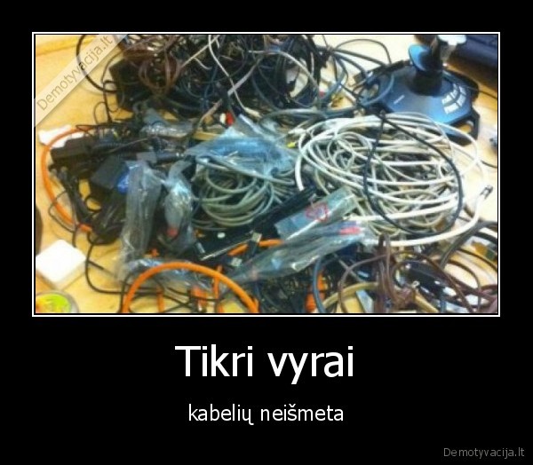 kabeliai,ismesti