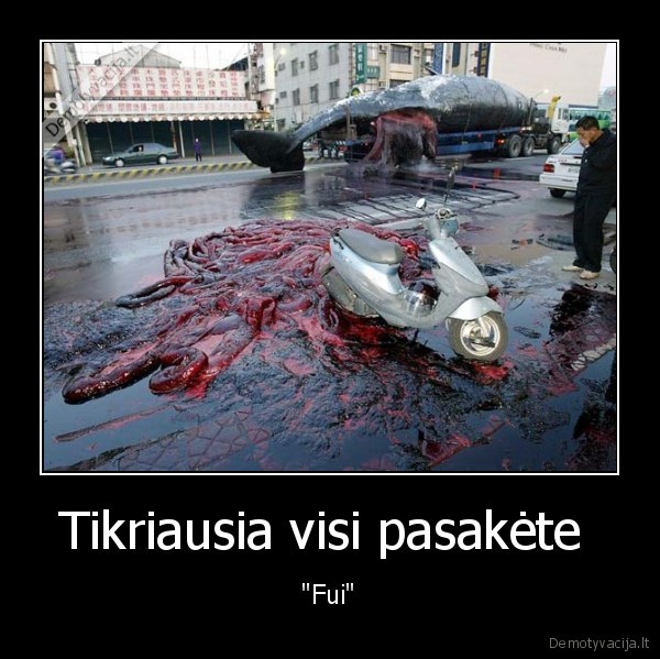 Tikriausia visi pasakėte 