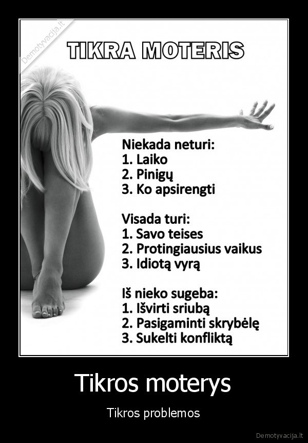Tikros moterys