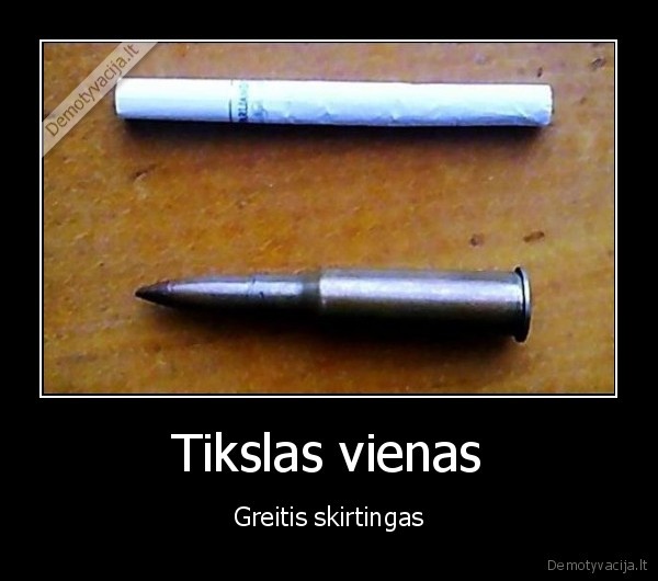 Tikslas vienas