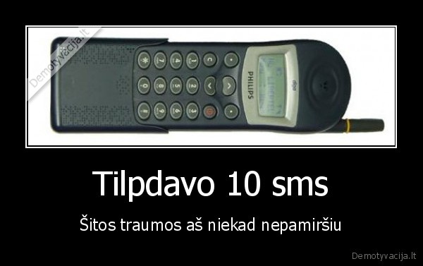 Tilpdavo 10 sms