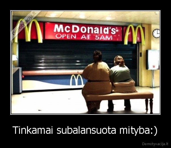 Tinkamai subalansuota mityba:)