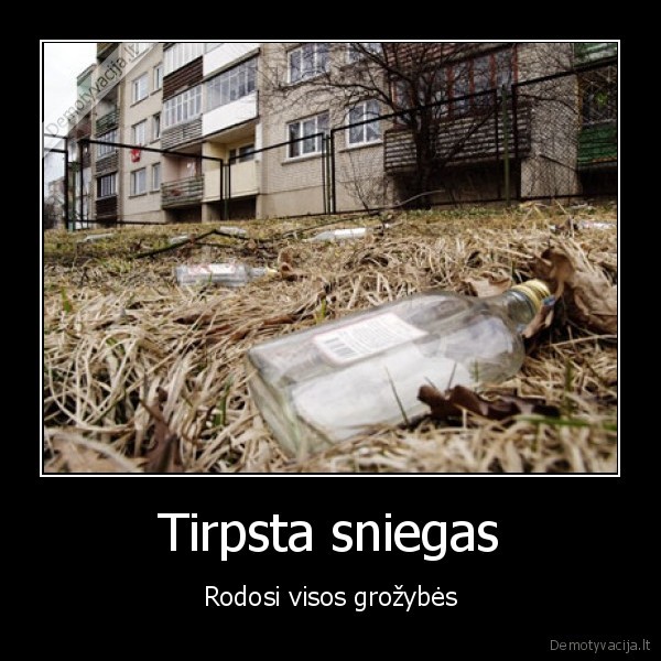 Tirpsta sniegas