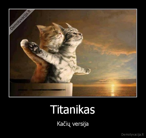 titanikas, kates