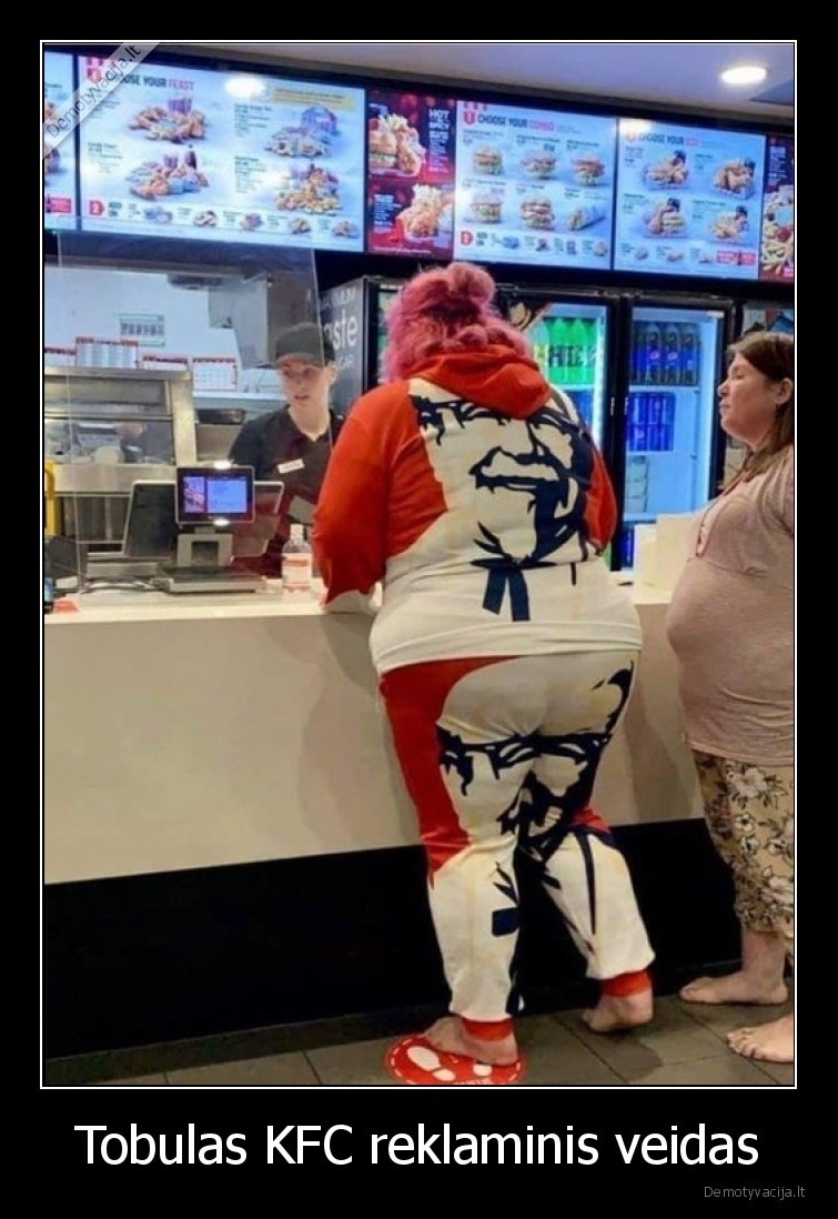 kfc,reklama,mergina,stora,maistas