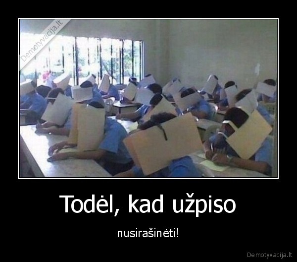 nusirasineti,galvos