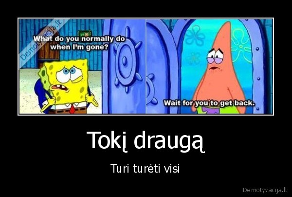 Tokį draugą