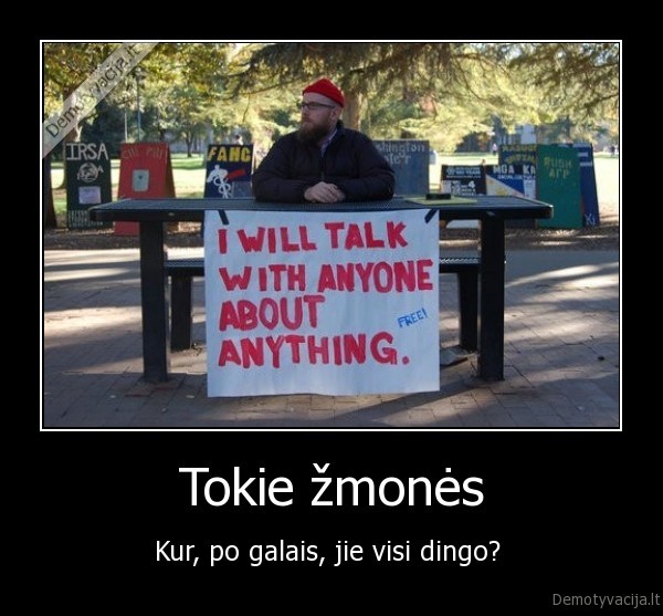 Tokie žmonės