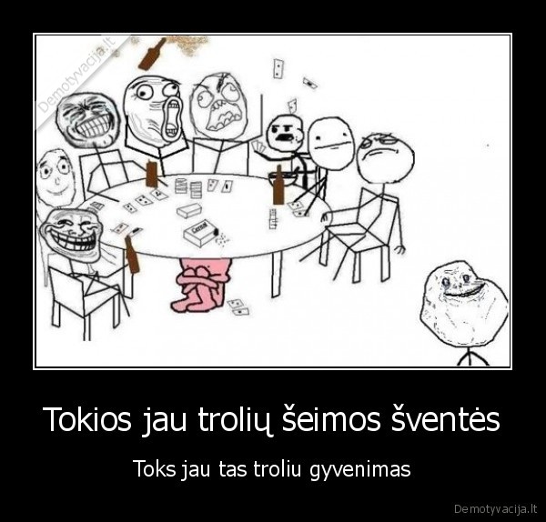 troliai,seima,sventes