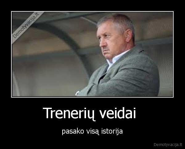 Trenerių veidai 