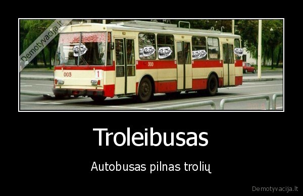 troll, face, trolleybus, troleibusas