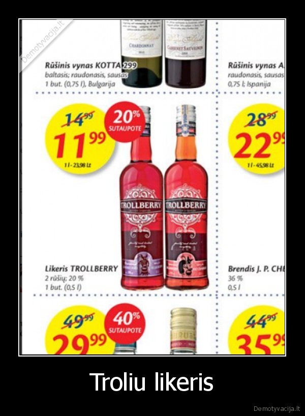 maxima, trolina,naujos, uogos, troliai
