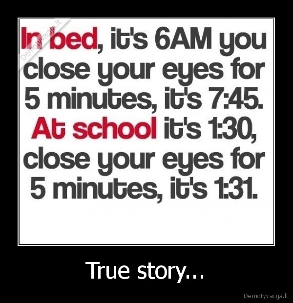 True story...