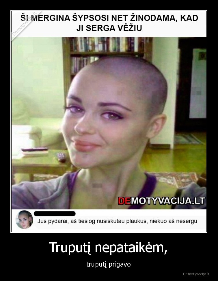 demotyvacija,mergina,vezys,komentaras,plika