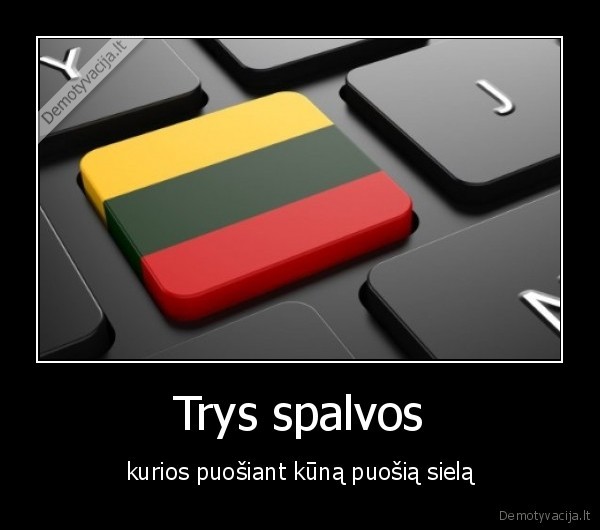 Trys spalvos