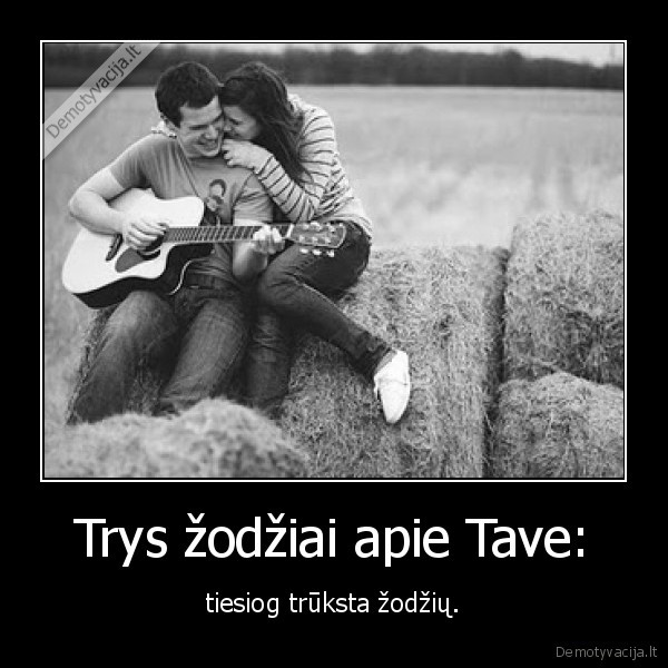 trys, zodziai