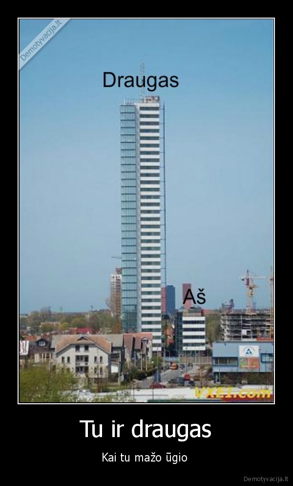 Tu ir draugas