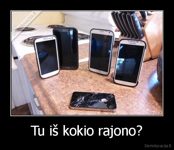Tu iš kokio rajono?